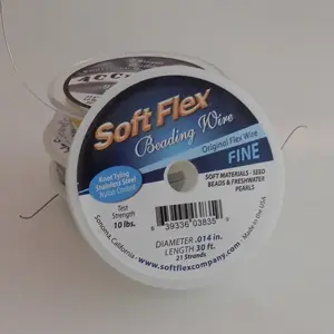 Soft Flex Beading Wire is a superior designer's grade beading wire for beaded bracelets, necklaces and all beaded jewelry creations. Let's explore why.